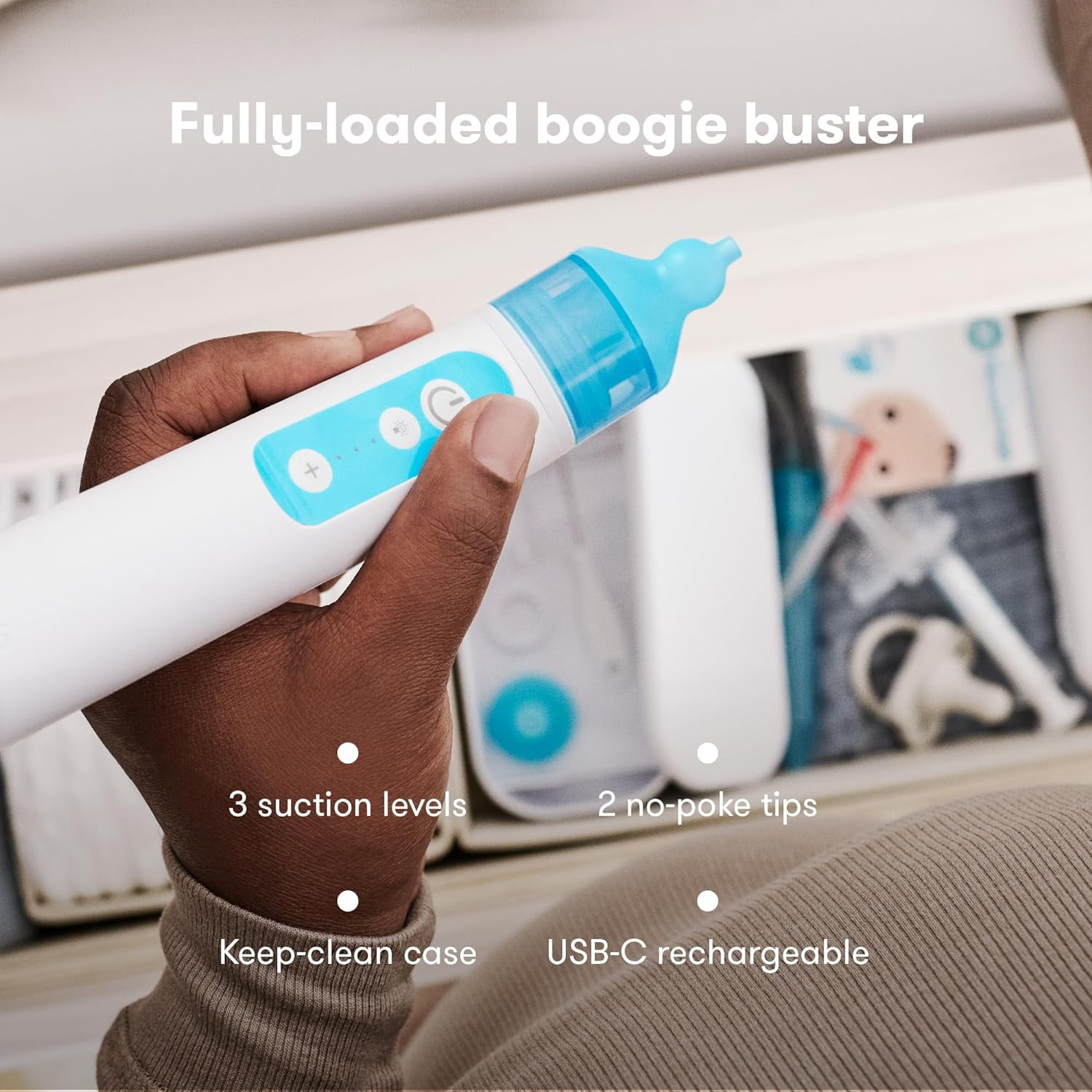 NEW FridaBaby Electric NoseFrida Nasal Aspirator – Me 'n Mommy To Be