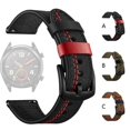 thumbnail image 3 of 22mm ColorB Replacement for Galaxy Watch 4/4 Classic Strap, Two Tone Genuine Leather Watch Strap Sport Replacement Strap for Samsung Galaxy Watch4 4, 3 of 3