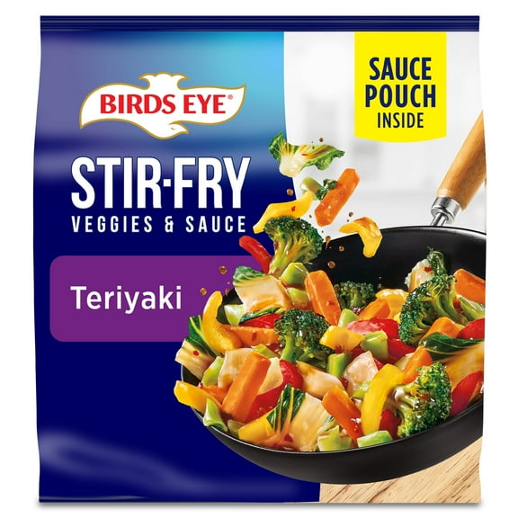 Birds Eye Teriyaki Stir Fry Veggies and Sauce, Frozen Vegetables, 15 oz. Bag