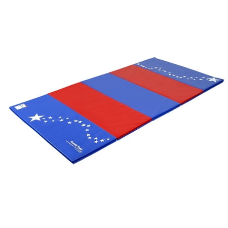 Tumbl Trak Tumbling Panel Mat Patriotic 5ft x 10ft x 1-3/8in