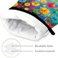 thumbnail image 3 of Abstract Floral Watercolor Painting Oven Mitts and Pot Holders Kitchen Cooking Gloves 2 Pcs Set Heat Resistant Pad for Baking BBQ Home Decor, 3 of 6
