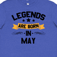 thumbnail image 4 of Inktastic legends are born in may Youth T-Shirt, 4 of 5