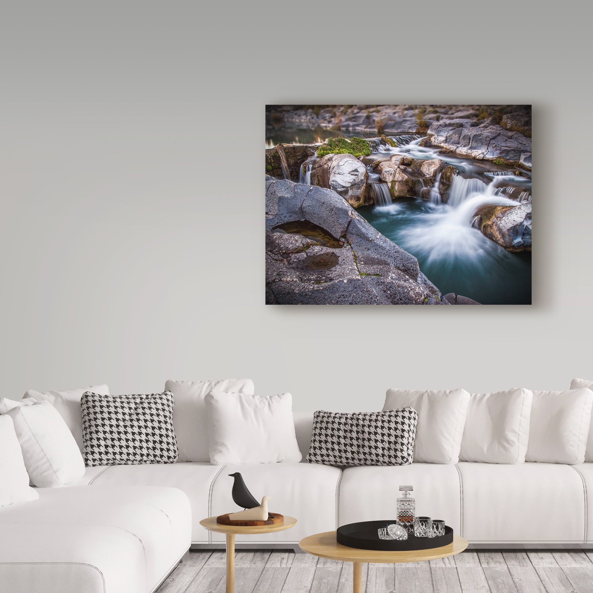 Trademark Fine Art 'Falls' Canvas Art by Giuseppe Torre