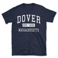 thumbnail image 1 of Dover Massachusetts Classic Established Men's Cotton T-Shirt, 1 of 1