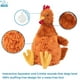 thumbnail image 5 of Juguetes de Peluche para Perros Best Pet Supplies café Pollo Arrugado para Juegos interactivos, 5 of 5