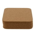 thumbnail image 1 of MasteelfCA 10pcs Blank Cork Coasters Square Cup Mat Heat Insulation Coasters for Home, 1 of 8
