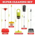 thumbnail image 5 of JoyStone 22 Pcs Kids Cleaning Set, Housekeeping Pretend Play Kit Toddler Role Play Toys, Include Broom Mop Duster Dustpan Brushes Rag, Play House Game Toy for Kids Age 3+, Red, 5 of 9