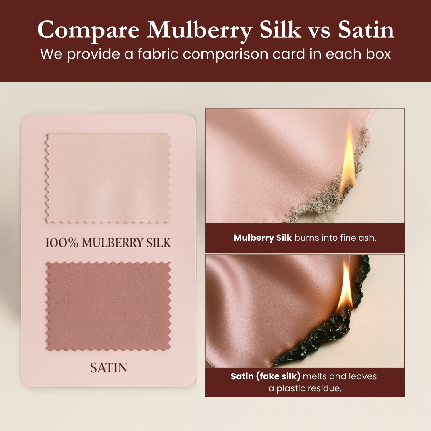 Mulberry Silk Pillowcase – Standard 20x26 Inch – 22 Momme Highest Grade Silk – Cooling for Hair & Skin – Breathable Anti-Frizz with Hidden Zipper – Soft Luxury Pillow Cover – Golden Hour