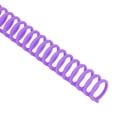 thumbnail image 3 of BIMZUC 10PCS Plastic Binding Spines 19mm / 0.75 inches 30 Rings Comb Binder Compatible with A4 B5 A5 Paper Size 150 Sheets Capacity Flexible Ring Spine for Office School Presentations, Purple, 3 of 9