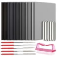 thumbnail image 1 of 23 Pcs Resin Casting Tools Set, Epoxy Resin Polishing Kit, 12 Sand , 5 Polishing Blocks, 5 Shapes F, 1 of 5