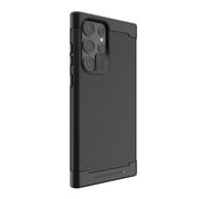 ZAGG Gear4 Havana For Samsung Galaxy S22 Ultra, Lightweight Case With Top, Bottom and Corners Protected by D3O®, Black