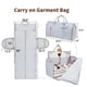 thumbnail image 4 of Organizadores y almacenamiento de armarios, organización y almacenamiento, contenedores de almacenamiento, bolsas de ropa para viajes para mujeres, bolsa de lona para ropa, convertible, plegable, en 1, 4 of 7
