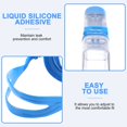 thumbnail image 3 of Snorkel Mask Foldable Diving Mask Set with  System and Camera Mount, Anti-Fog Professional Snorkeling Gear-Blue, 3 of 7