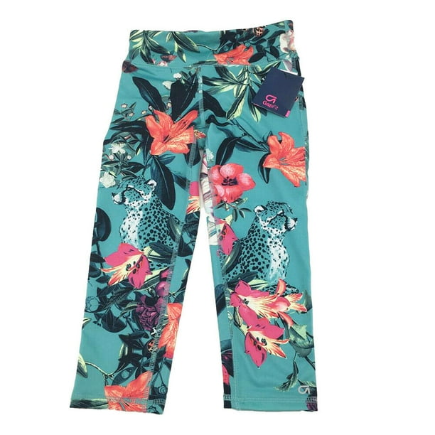Gap - Gap Fit Little Girls Capri Leggings Green Size Small 6-7 - Walmart.com - Walmart.com