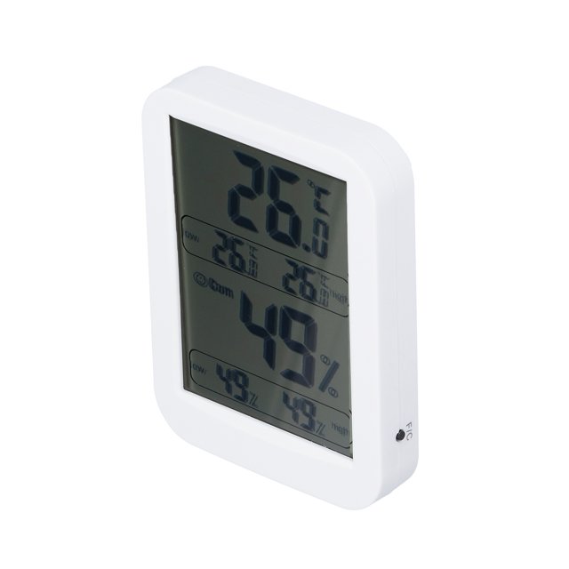 Termohigrómetro, Termómetro Higrómetro Digital De Pantalla Grande Duradero Con Sensor Digital De Alta Precisión Para El Hogar ANGGREK GJ3117