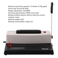 thumbnail image 3 of DENEST C348 Single Comb Binding Machine 46 Holes Coil Manual Coil Ring Binder A4 A5, 3 of 12