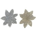 thumbnail image 1 of Glitter Poinsettia Clip - Set of 12, 1 of 3