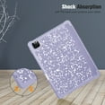 thumbnail image 6 of Fintie SlimShell Case for 11 Inch iPad Pro 4th 2022 / 3rd / 2nd / 1st Generation with Pencil Holder- Soft TPU Protective Stand Back Cover with Auto Wake/Sleep, Composition Book Lilac, 6 of 9