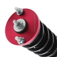 thumbnail image 7 of Honda Accord VII/Acura TL Coilovers Suspension Kit 2003-2008 – Adjustable Ride Height 25-75mm – 10/6 kg/mm Springs – Red/Black – Fits CM4/CM5/CM6/CM7/CM8 – Front & Rear Struts – MXR02FXSY, 7 of 7