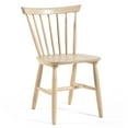 thumbnail image 6 of Furniture of America Winsto Spindle Back Solid Wood Side Chairs, Set of 2, White Oak, 6 of 15