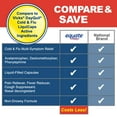 thumbnail image 3 of Equate Daytime Non-Drowsy Cold and Flu Multi-Symptom Relief Softgels, 48 Count, Compare to Vicks® Dayquil® Cold & Flu LiquiCaps® Active Ingredients, 3 of 11
