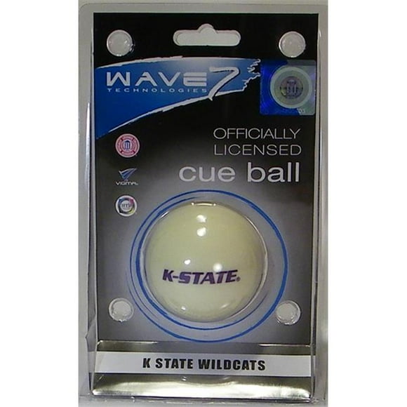 Wave7 KSUBBC200 Kansas State University Cue Ball