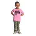thumbnail image 3 of Worlds Okayest Kid Son Daughter Funny Toddler Boy Girl T Shirt Infant Toddler Brisco Brands 6M, 3 of 6