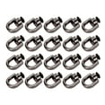thumbnail image 2 of D Ring Rivets for Leather Purse 360 Rotatable Ball Metal Rivet Handbag Craft Wallet Accessories Rustproof Zinc Alloy Material 16x9 5mm Multifunctional Handmade Supplies, 2 of 7