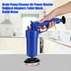 thumbnail image 3 of Bomba Destapaca?os Lavabo de Drenaje, Desatascador de Drenaje de Alta Presión Profesional, Bomba para Destapar Ca?os y Tuberías Inodoro, Ba?o, Ducha, Fregadero, Tubería de Coci Baño Fugacal NO, 3 of 5