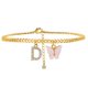 thumbnail image 1 of Tobilleras para mujer, tobilleras con iniciales, pulseras de playa para mujer, tobillera de 26 letras, pulseras de tobillo, joyería de playa, pulseras de playa, 1 of 3