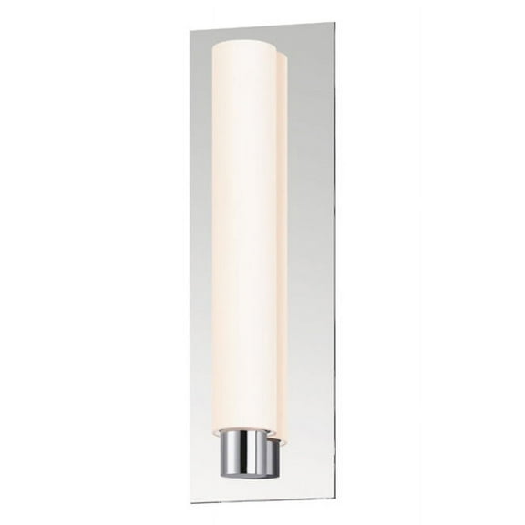 Sonneman 2441-Dt Tubo Slim 12" Led Bath Panel Sconce - Chrome