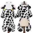 thumbnail image 2 of Ropa para perros pequeños, disfraz de forro polar para cachorros, gatos, chihuahuas, monos para mascotas, ropa para bulldog francés, sudaderas con capucha para mascotas., 2 of 2