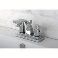 thumbnail image 1 of Kingston Brass NuvoFusion Double Poignée 4" Robinet de Lavabo avec Pop-up de Détail, 1 of 3