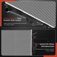 thumbnail image 6 of A-Premium Engine Coolant Radiator Assembly Compatible with Porsche Cayenne 2011-2018, Panamera 2010-2016 & Volkswagen Touareg 2011-2017, Replace# 95810613210, PO3010123, 6 of 8