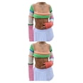 thumbnail image 4 of Camiseta de punto Sonducket Surtido colores llamativos y patrón de rayas clásico S 2Conjunto, 4 of 6