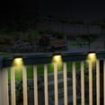 thumbnail image 5 of FKHouse 12 Pcs Solar Deck Lights, LED Solar Lamp Low Volt for Pathway, Yard, Patio, Step & Fences (Warm White), 5 of 6
