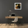 thumbnail image 3 of Ferreri, Stefano 12x12 White Modern Wood Framed Museum Art Print Titled - Rouge et Blanc, 3 of 4