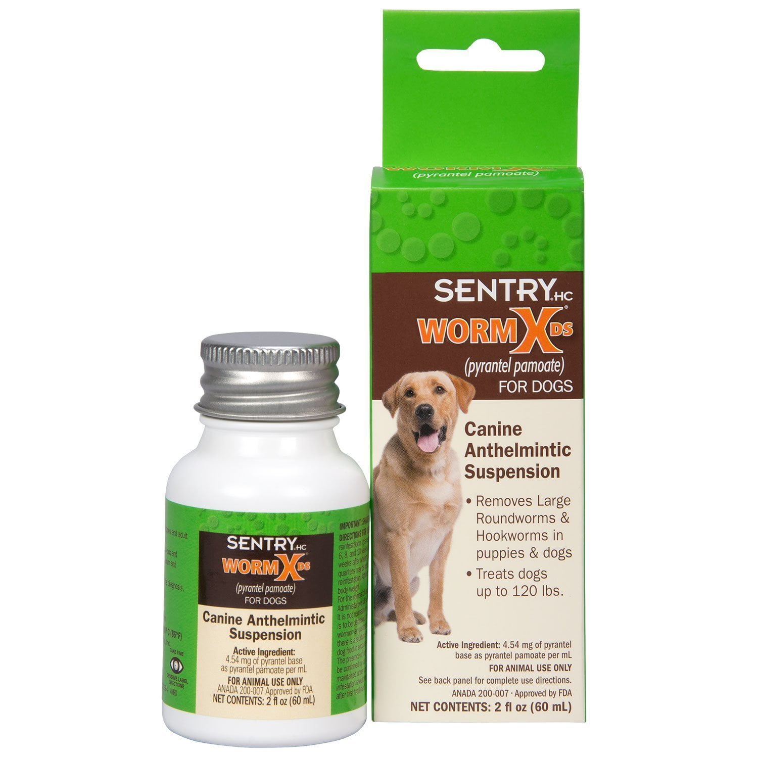 Sentry worm x clearance ds for puppies