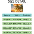 thumbnail image 3 of Crawling Indoor Carpet Play Mat Summer Beach for Living Room Bedroom Educational Nursery Floor Mat Area Rugs 72x48inch, 3 of 6