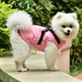 thumbnail image 4 of Windproof Dog Winter Coat Waterproof Dog Jacket Warm Dog Vest Cold Weather Pet Apparel for Small Medium Large Dogs Red M, 4 of 7
