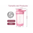thumbnail image 4 of 2pcs Xtellar rosa Proteina Vaso Proteina Vaso Mezclador, 4 of 4