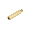 thumbnail image 4 of Uxcell M6 x 35 mm + 8 mm Male to Female Hex Brass Spacer Standoff 5 Pcs, 4 of 4