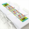 Big Dot of Happiness 90's Throwback - Petite 1990s Party Paper Table Runner - 12 x 60 inches