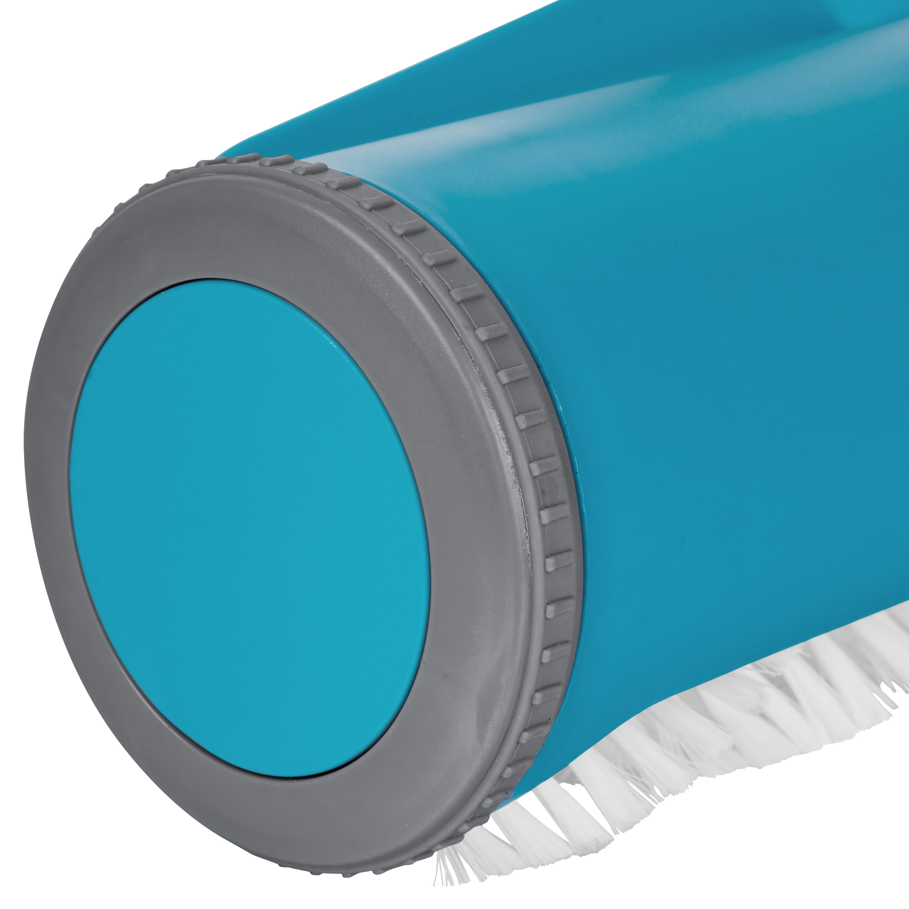 Mainstays Rotative Crack Resistant Pool Brush, Blue, 4 in x 16 in x 9.5 in