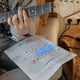 thumbnail image 4 of Borradores de trastes duraderos para cuerdas de guitarra, limpiador de pulido de trastes, color azul, 10 Uds., 4 of 8