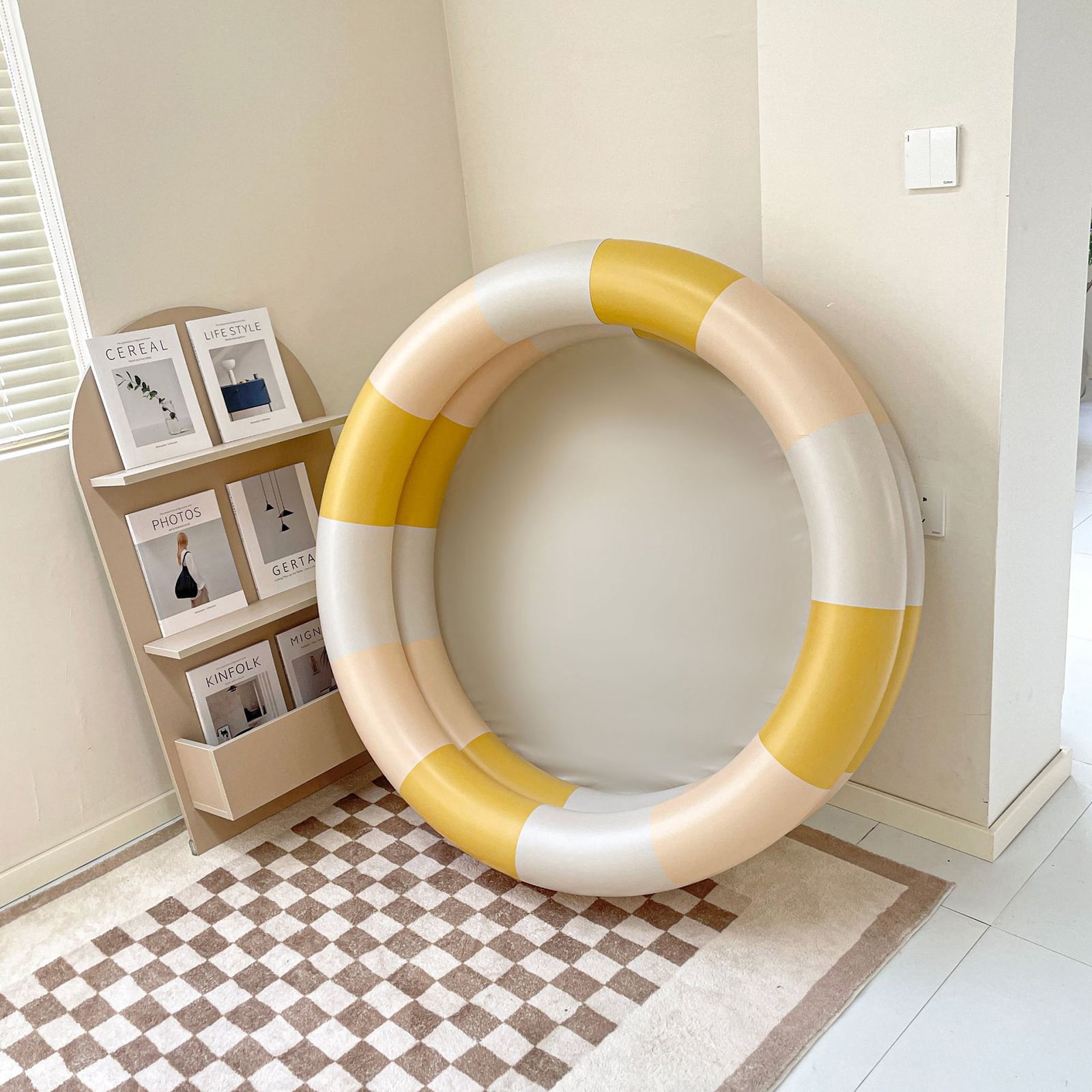 Dinosaur-Inflatable Baby Pool Stripe-Baby Pool Inflatable Swimming Pool Kiddie Pools Kids Water Toy for and Garden