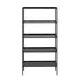 thumbnail image 3 of Jela Solid Wood 4 Shelf Folding Bookcase - Black, 3 of 13