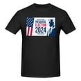 thumbnail image 3 of Yiaed 2024 in USA Print Mens T-Shirt,Lightweight Cotton Tee, Crewneck T-Shirt For Men Basic Tee Shirt-XX-Large, 3 of 5