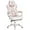 White/Pink, variant on Vonesse Pink Gaming Chair for Girls, Pink Computer Gaming Chairs for Adults, Reclining Gamer Chair with Footrest with Massage, Ergonomic Home Office Gaming Chair High Back (White/Pink)