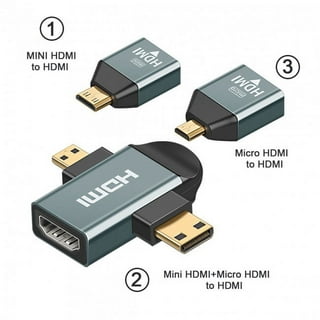 MINI HDMI Standard Large To Small HDMI High-definition Adapter FG67. W6P3 